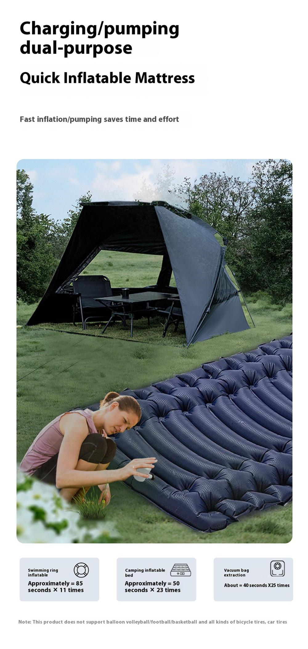 IPRee-3-in-1-Electric-Air-Pump-With-Battery-For-Inflatable-Bed-Vacuum-Bags-5-Camping-Nozzles--Rapid--2031671